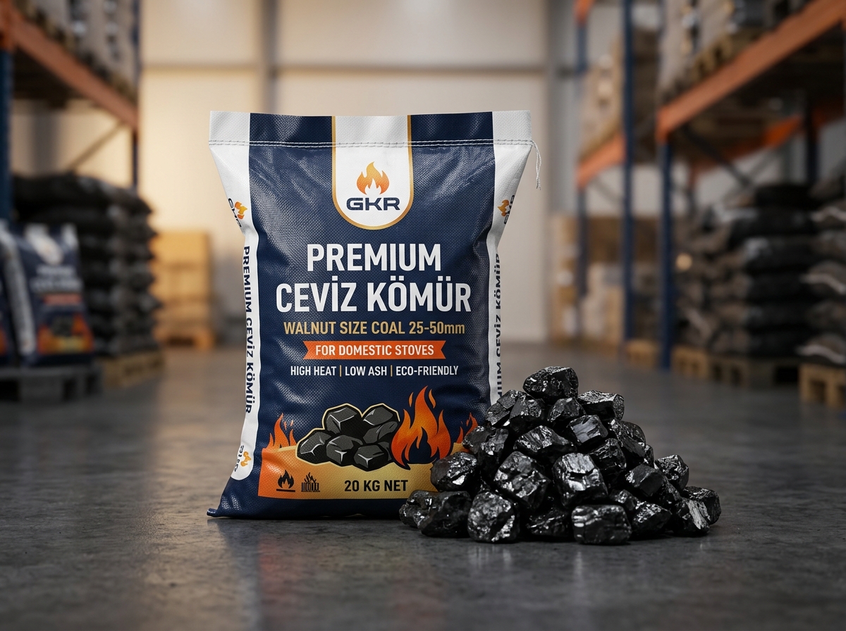 Yeşilkor İthal Ceviz Kömür (25 - 50 mm)